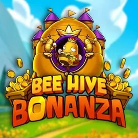 Logo of Bee Hive Bonanza from NetEnt at Happyjokers Casino