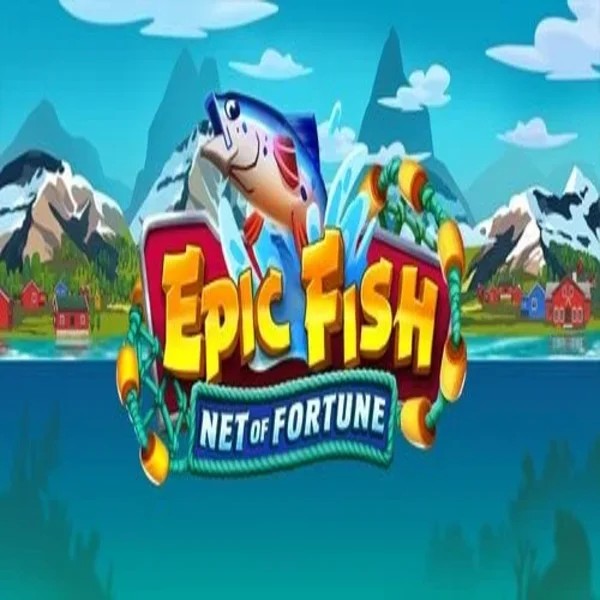 Epic Fish Net of Fortune slot logo by Quickspin at Happyjokers CasinoEpic Fish Net of Fortune